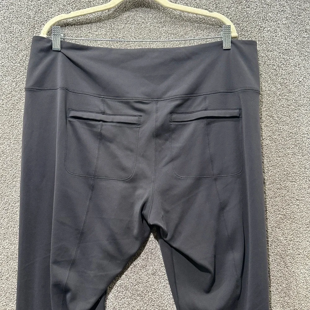 Athleta Delancey Tight Black High Rise Leggings Womens 2X Athleisure Yoga Gym